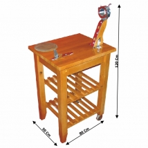 MESA JAMONERA  JAMON  SOPORTE GIRATORIO RUBIO NOVEDAD