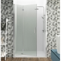  NUEVA COLECCION DE MAMPARA PLEGABLE GLASS CON CIERRE IMAN A PERFIL GME