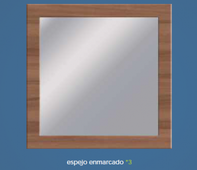 Espejo enmarcado