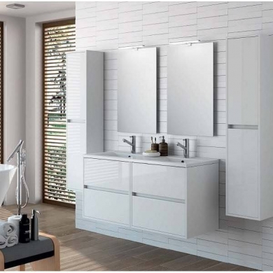 Mueble de baño 2 cajones Noja. Salgar