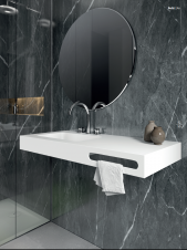 ENCIMERA SOLID SURFACE SOBRE MUEBLE O PARED AIR. RESIBLOCK NOVEDAD 