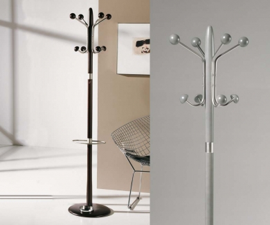 PERCHERO DE PIE MADERA-METAL 8 COLGADORES 421