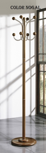 PERCHERO DE PIE MADERA 8 COLGADORES 406 HERDASA