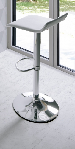 TABURETE GIRATORIO Y ELEVABLE POLIPIEL 78038/39