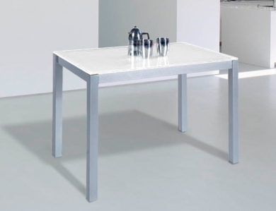 MESA EXTENSIBLE DE CRISTAL 75856 HISPANOHOGAR