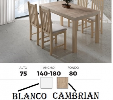 mesas de cocinas madera