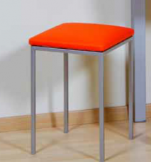  2 TABURETES DE COCINA 61 ASIENTO POLIPIEL. JR