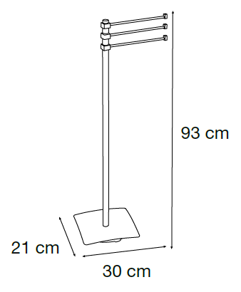 TOALLERO PIE  MEDITERRANEA 40322
