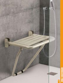 ASIENTO DE DUCHA ABATIBLE 10803 MEDITERRÁNEA.