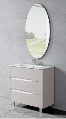 Mueble de baño de madera con 3 cajones Gobi. Navamuel