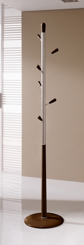 PERCHERO DE PIE MADERA-METAL 6 COLGADORES 413.