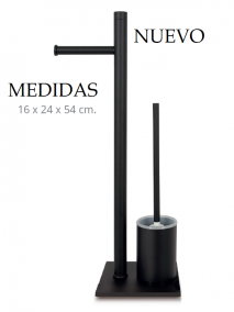 .BELTRAN ESCOBILLERO PORTARROLLO DE PIE  DISEÑO AMSTERDAM NUEVO