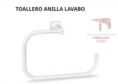 BELTRAN TOALLERO  PARA LAVABO DISEÑO PRAGA 