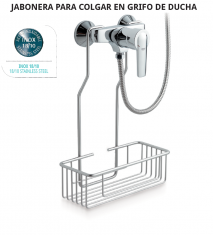 .JABONERA PARA COLGAR EN GRIFO DUCHA- BELTRAN
