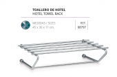 .TOALLERO DE HOTEL ACERO INOX  MOD. 14 - Beltran