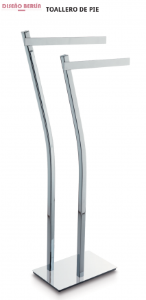 TOALLERO DOBLE DE PIE MODELO BERLIN BELTRAN