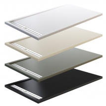 .GME PLATO DE DUCHA TEXTURA PIZARRA STYLE PLUS