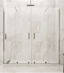 GME MAMPARA DE DUCHA VITRO  SPAZIO 2 PUERTAS Y DOS CORRODERAS