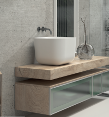 LAVABO SOLID SURFACE XL SOBRE ENCIMERA. BOLD