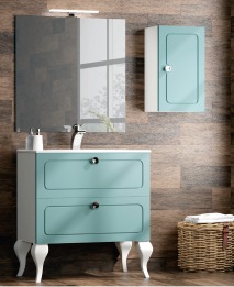 MUEBLE DE BAÑO CON LAVABO MODELO DALMA. CAMPOARAS