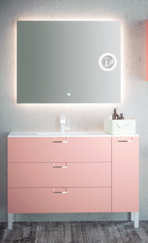 MUEBLE DE BAÑO LUNA 3 CAJONES Y UNA PUERTA. CAMPOARAS