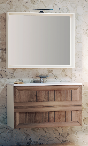 Mueble de baño 2 cajones Terra.Campoaras