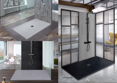 PLATO DE DUCHA DE PIZARRA NATURAL. SYAN 