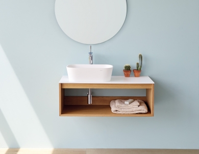 Los muebles suspendidos, es decir, sin patas y sujetos a la pared