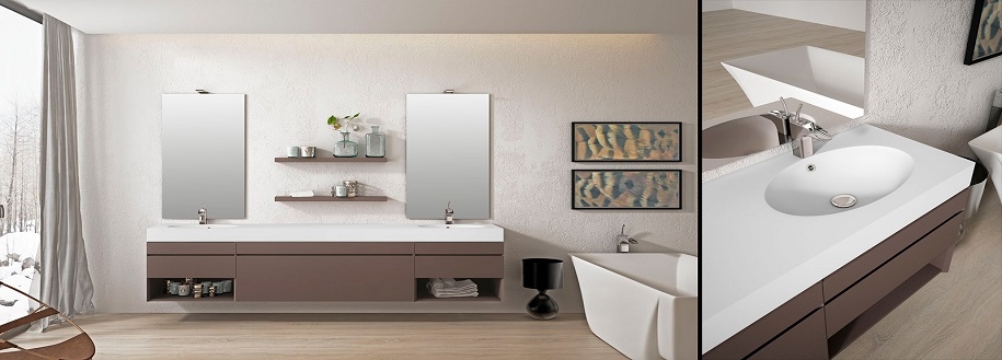 Marmoles Goama SL - muebles de baño navamuel modernos