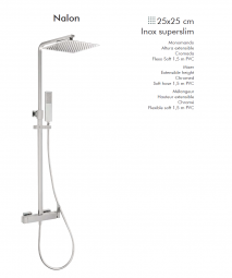 EN OFERTA COLUMNA DE DUCHA MODELO NALÓN MONOMANDO SANYCCES.