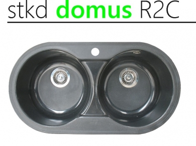 FREGADERO MODELO DOMUS SINTÉTICO STKD R 2C SINTETIKA