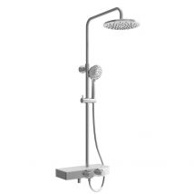  Salgar Kit ducha CALGARY Kit con termostática CROMO/BLANCO  26765