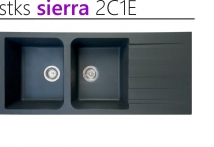 FREGADERO MODELO STKS SIERRA 2C1E  SINTÉTIKA  1160x500  NOVEDAD