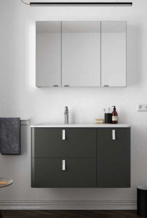 MUEBLE DE BAÑO UNIIQ. 2 CAJONES Y 1 PUERTA. SALGAR
