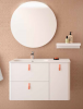 MUEBLE DE BAÃO UNIIQ. 2 CAJONES Y 1 PUERTA. SALGAR