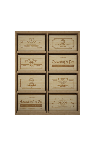 BOTELLERO  MODELO  SERIE GODELLO EX 2541  BOTELLAS 