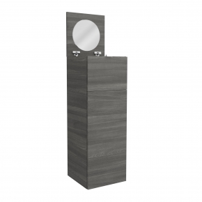 Módulo tocador ALLIANCE ALSACIA con puerta, cajón y espejo abatible 352 x 1000 x 360 mm