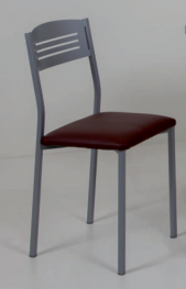 CONJUNTO 2 SILLAS COCINA GALA TAPIZADO POLIPIEL . PARREÑO 