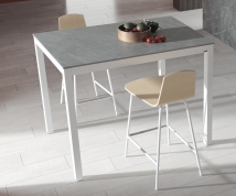 CONJUNTO MESA FIJA Y SILLAS DE COCINA  LEO. BAILEN