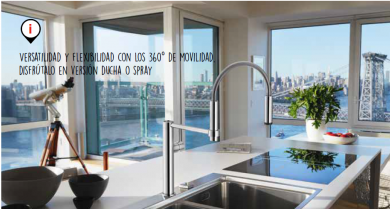 GRIFO DE COCINA   PESCARA SEMI-PRO 360  FRANKE NUEVO 1150393976 ENVÍO GRATIS A LA PENISULA