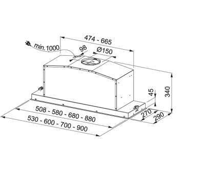 Franke Box Plus FBI FLUSH 702 XS Acero Inox  305.0553.930
