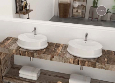 LAVABO DE CERÁMICA SOBRE ENCIMERA TORMES ARTANDBATH