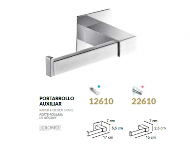 PORTARROLLOS SIN TAPA  MEDITERRÁNEA DEL BAÑO NUEVO