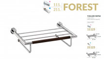 TOALLERO CON REPISA MODELO FOREST DE MEDITERRANEA NUEVO EN STOCK.