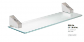 REPISA DE CRISTAL MEDITERRANEA NUEVO EN STOCK.