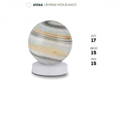 LAMPARA DE MESA DE HISPANOHOGAR