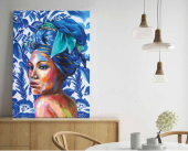 CUADRO  DE  SALON MODELO 72381 HISPANOHOGAR NUEVO.