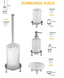 CONJUNTO DE CUATROS  PIEZAS MEDITERRÁNEA EN STOCK. 