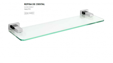  REPISA DE  CRISTAL   MODELO ARIES MEDITERRÁNEA