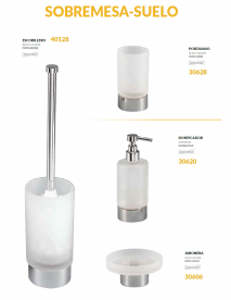 CONJUNTO DE CUATROS  PIEZAS MEDITERRÁNEA EN STOCK. 